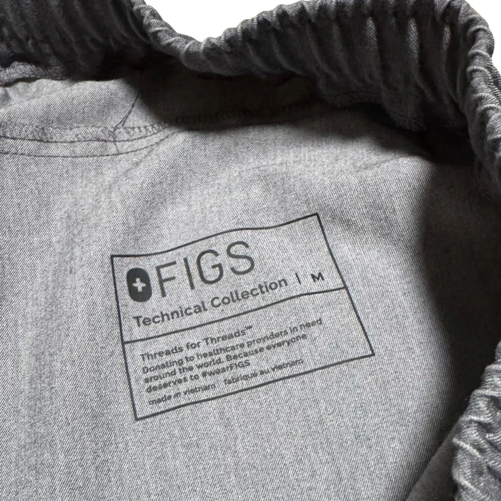 Figs Technical Collection Men's Tansen Jogger Scrub Nursing Gray Bottoms Men's M